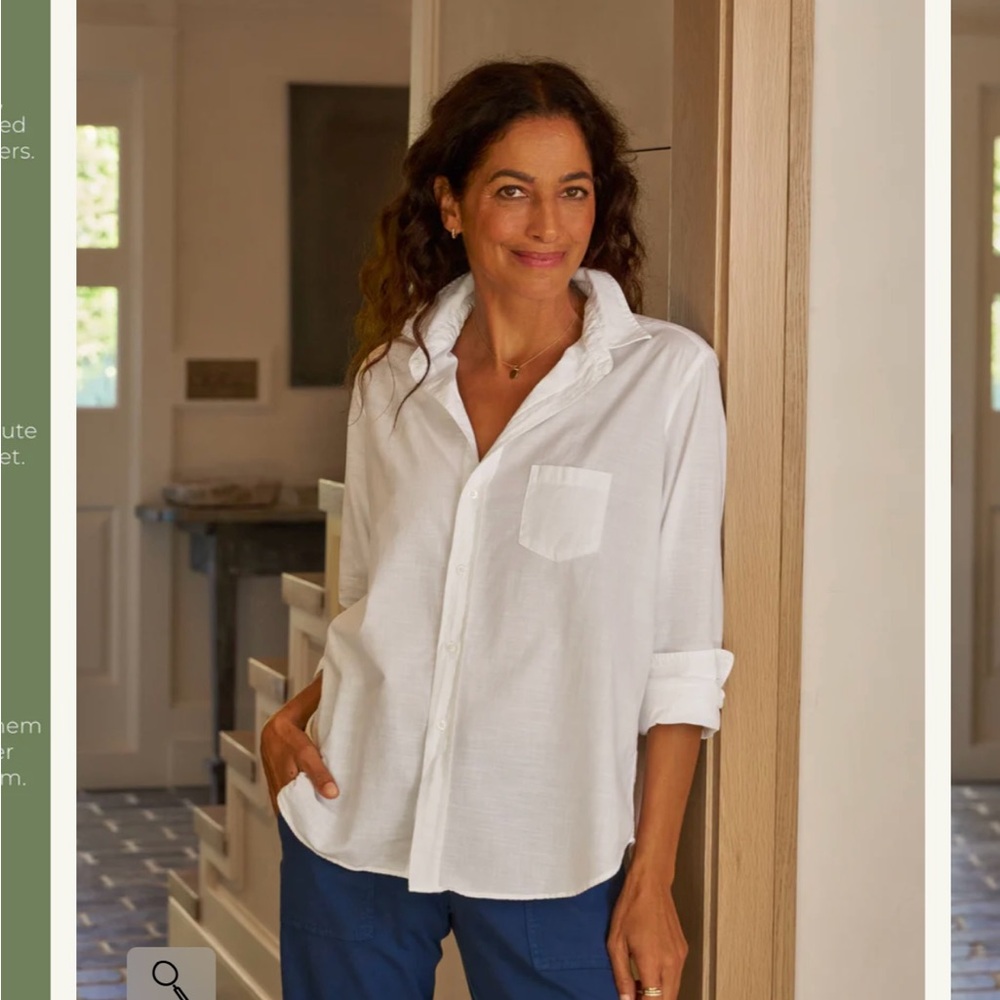 Frank & Eileen Crisp White Shirt